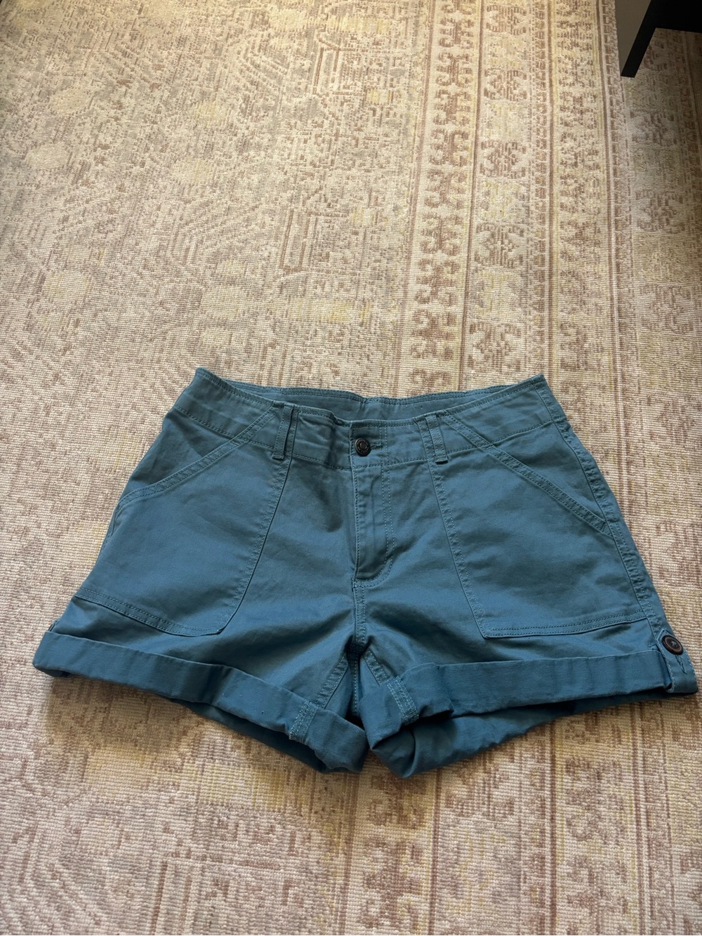 Blue Utility Shorts Size 4